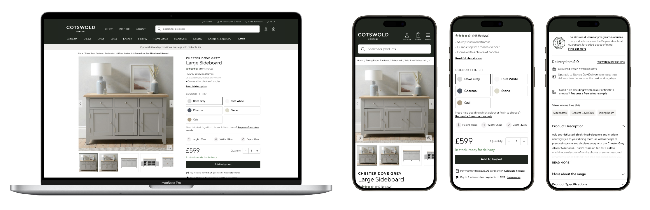 Product Display Page (PDP) Redesign